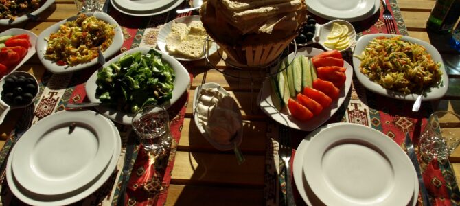 Abendessen auf Best of Caucasus Tours