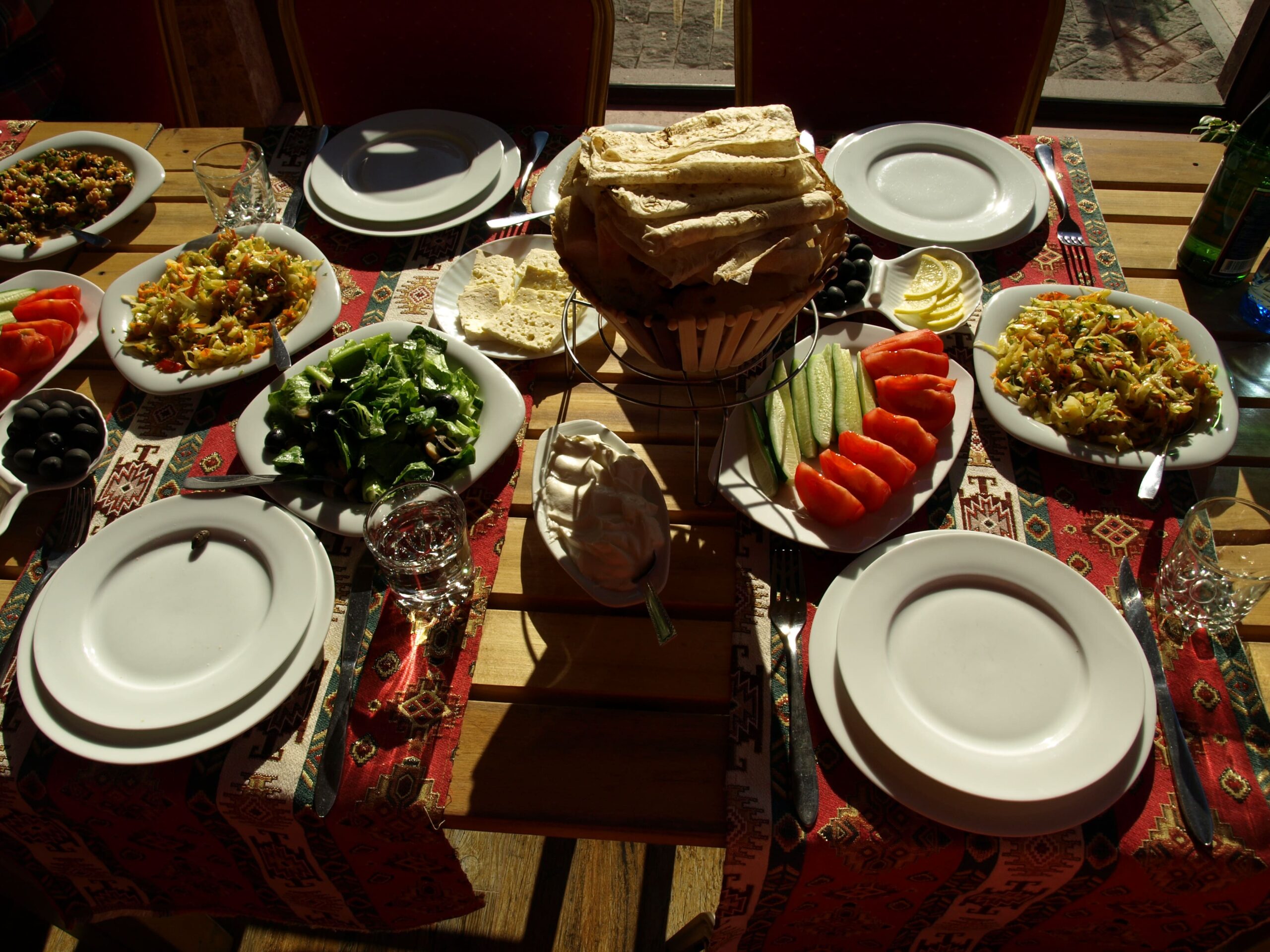 Abendessen auf Best of Caucasus Tours
